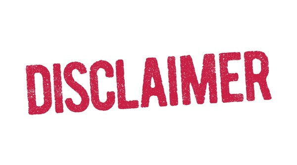 Disclaimer